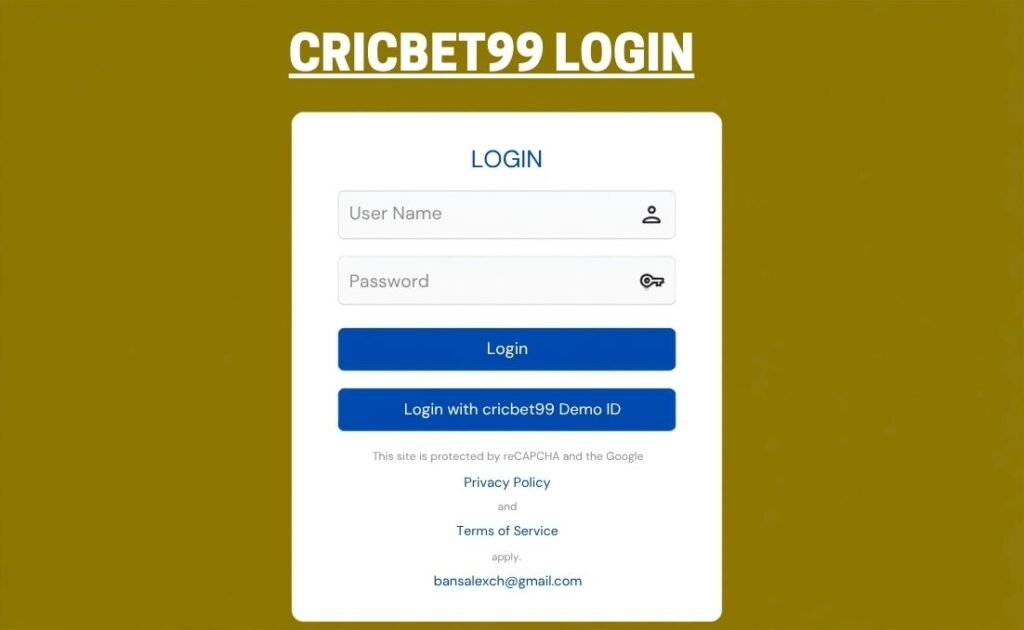 Cricbet99 Login